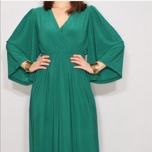 Emerald Green Kimono dress
